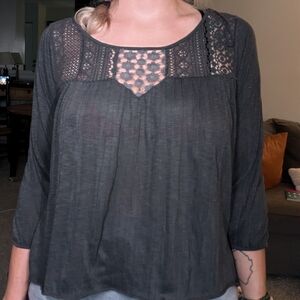 American Eagle Lace Top